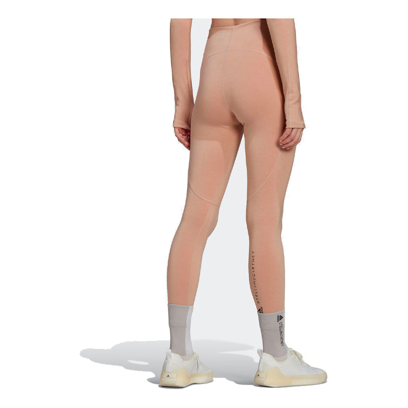 (WMNS) adidas by Stella McCartney 7/8 Yoga Leggings Asia Sizing 'Pink' HB6054