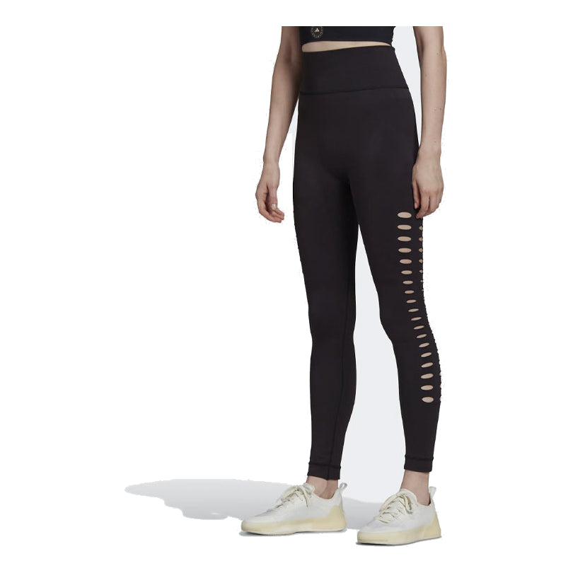 (WMNS) adidas by Stella McCartney TruePurpose Yoga Knit Tights Asia Sizing 'Black' HB6072