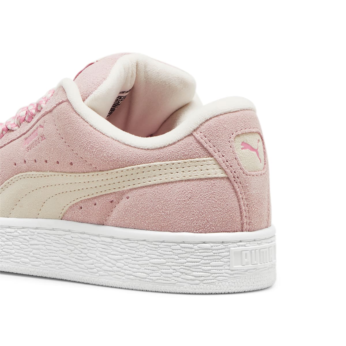 (WMNS) PUMA Suede XL Lace 'Mauve Mist White' 398310-02