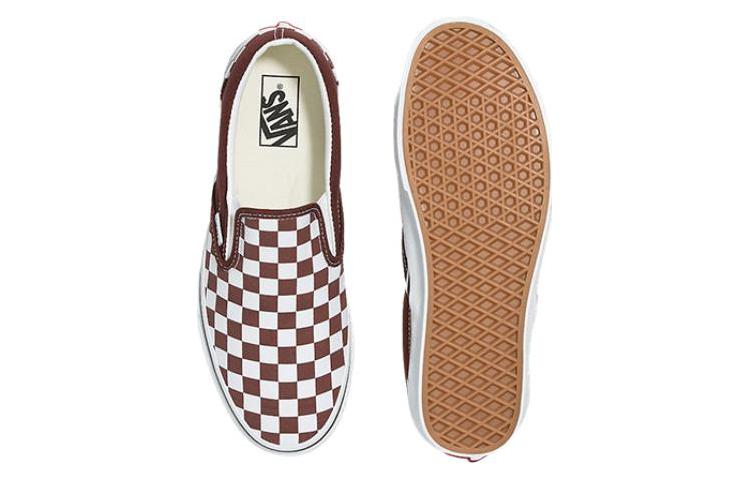 Vans Classic Slip-On 'Color Theory Checkerboard - Bitter Chocolate' VN000BVZ7YO