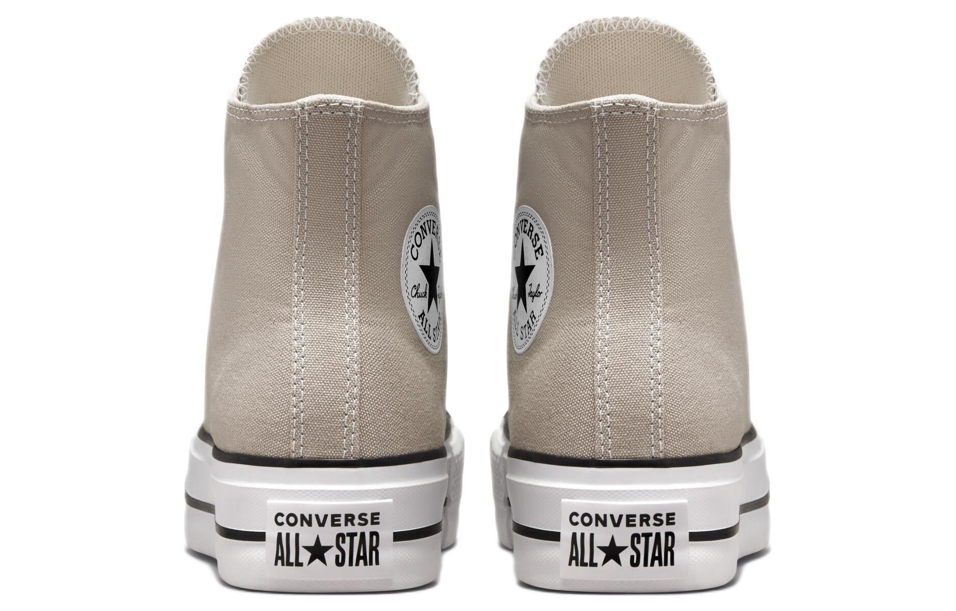 (WMNS) Converse Chuck Taylor All Star Lift Platform Canvas High Top 'Beige White' A02432C