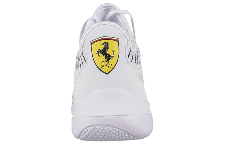 PUMA Ferrari Evo Cat Mace Low Top Running Shoes White 306228-02