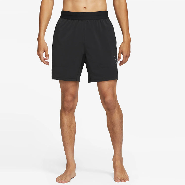 Nike Yoga Dri-FIT Running Training Quick Dry Sports Shorts Black CZ2236-070