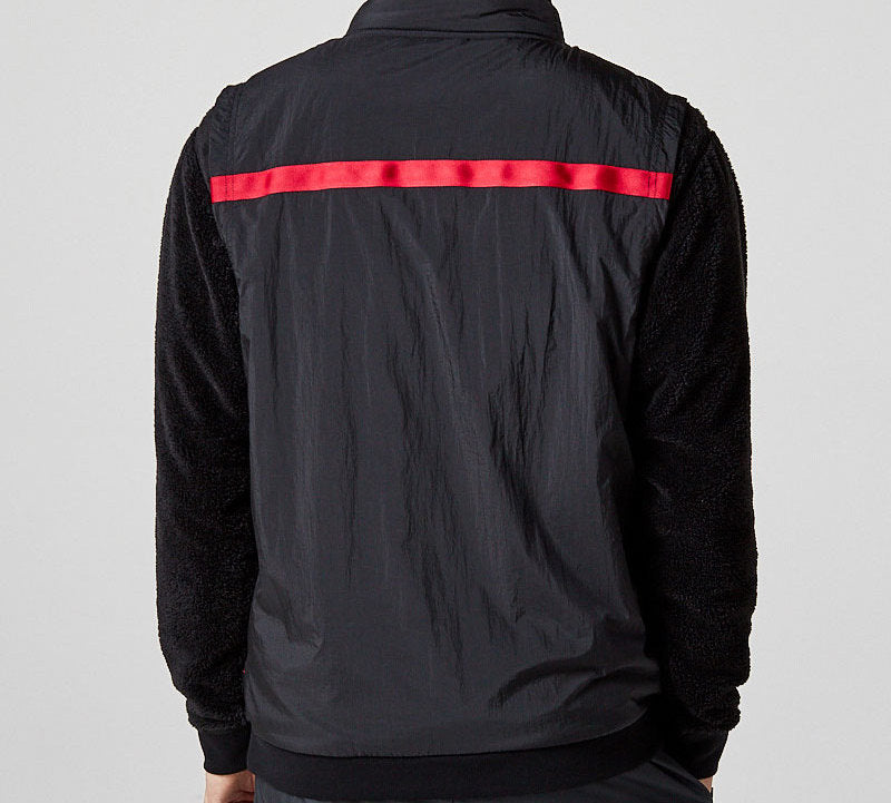 Air Jordan Sports Pullover Fleece Lined Jacket Black AH6256-010