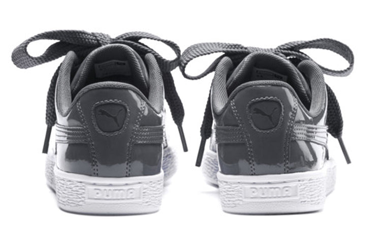 (WMNS) PUMA Basket Heart Patent 'Grey' 363073-17