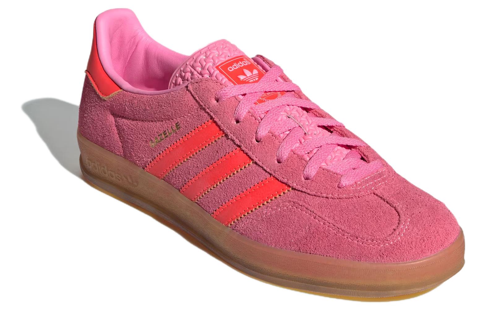 (WMNS) adidas Gazelle Indoor 'Beam Pink Solar Red' IE1058