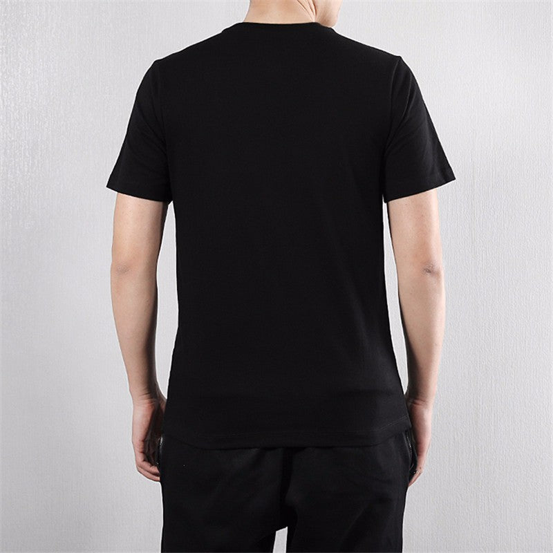 Nike Basketball Text Sports Short-Sleeved Male Black BQ3646-011
