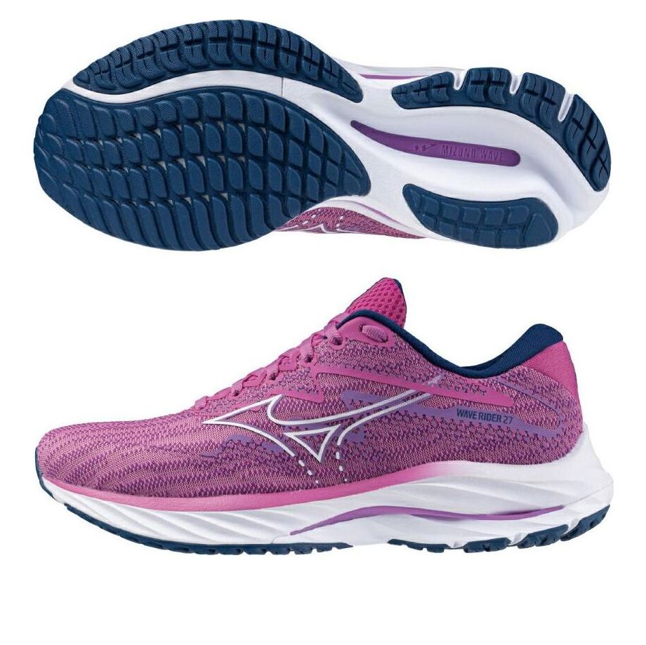 (WMNS) Mizuno Wave Rider 27 'Strawberry Pink' J1GD230373