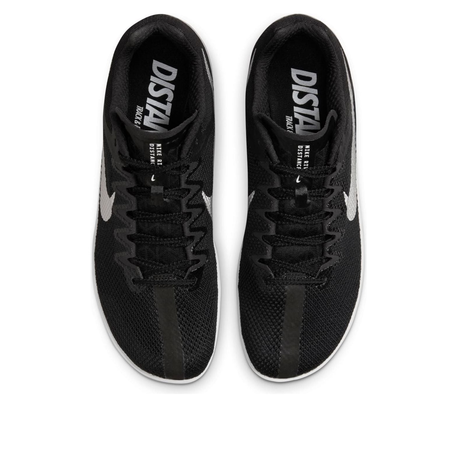 Nike Air Zoom Rival Distance Spikes 'Black Metallic Silver' DC8725-001