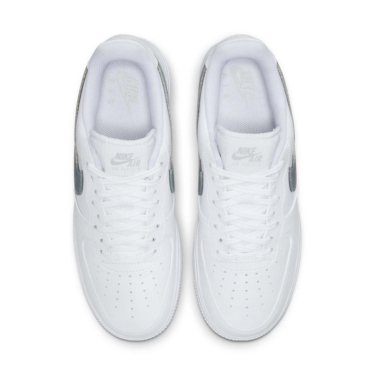 (WMNS) Nike Air Force 1 Low 'Glitter Swoosh - Celery' DH4407-100