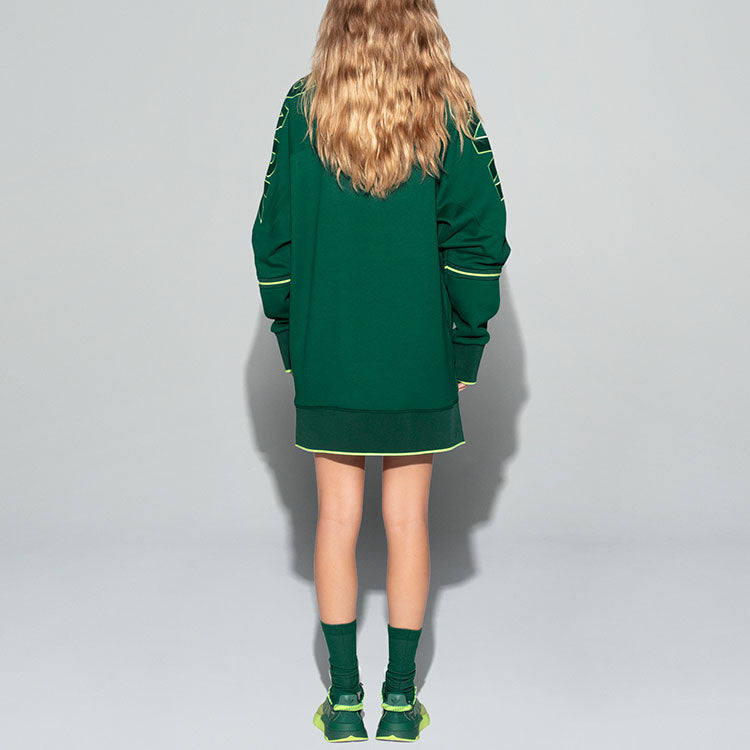 adidas originals Ivp Cargo Sweatshirt Sports Pullover Couple Style Green GU4004