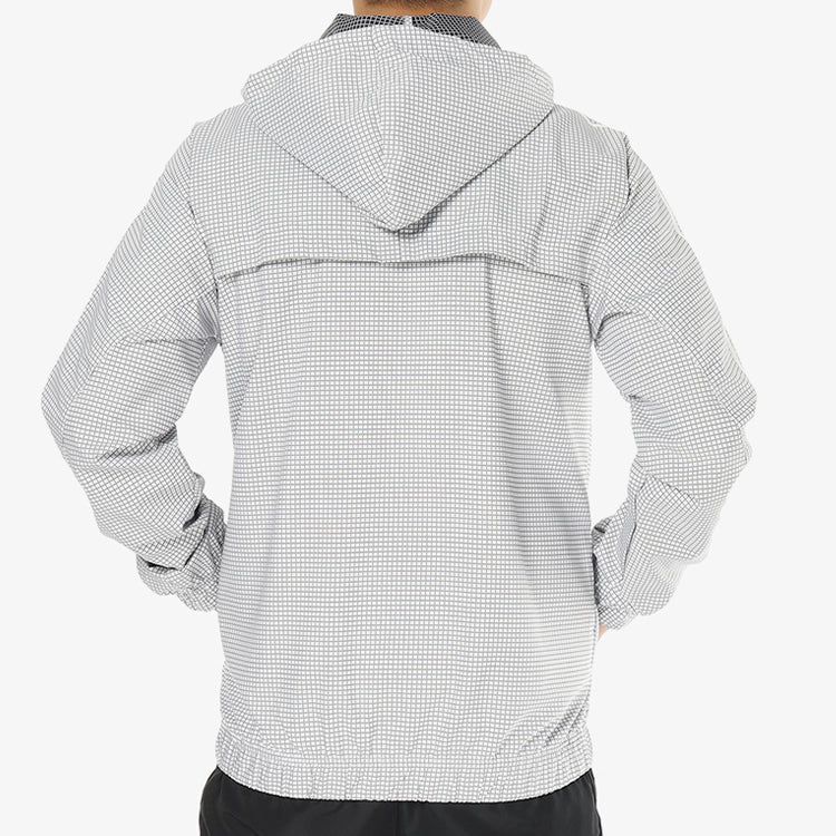 adidas neo Casual Sports Windproof Hooded Jacket Gray DM2154