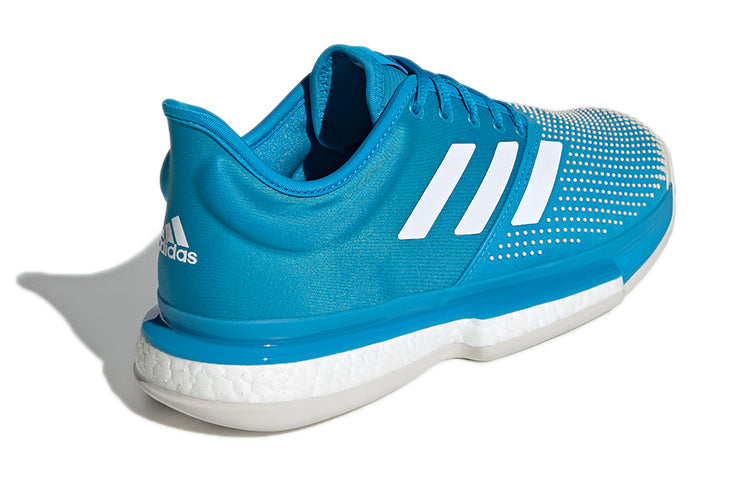 adidas Solecourt Boost Clay Court 'Shock Cyan' DB2690