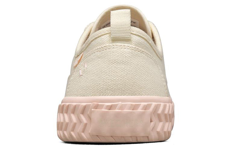 (WMNS) Skechers Street Trax Low-Top Sneakers White/Pink 66666305-OFWT