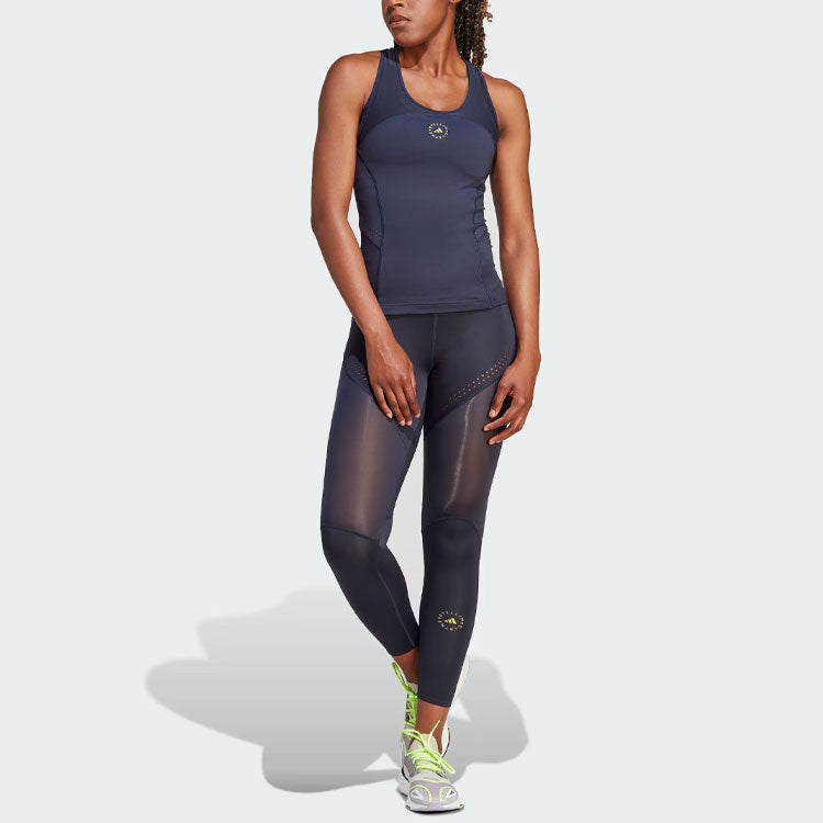 (WMNS) adidas x Stella Mccartney Logo-print High-waisted Leggings 'Farfetch' IB6799