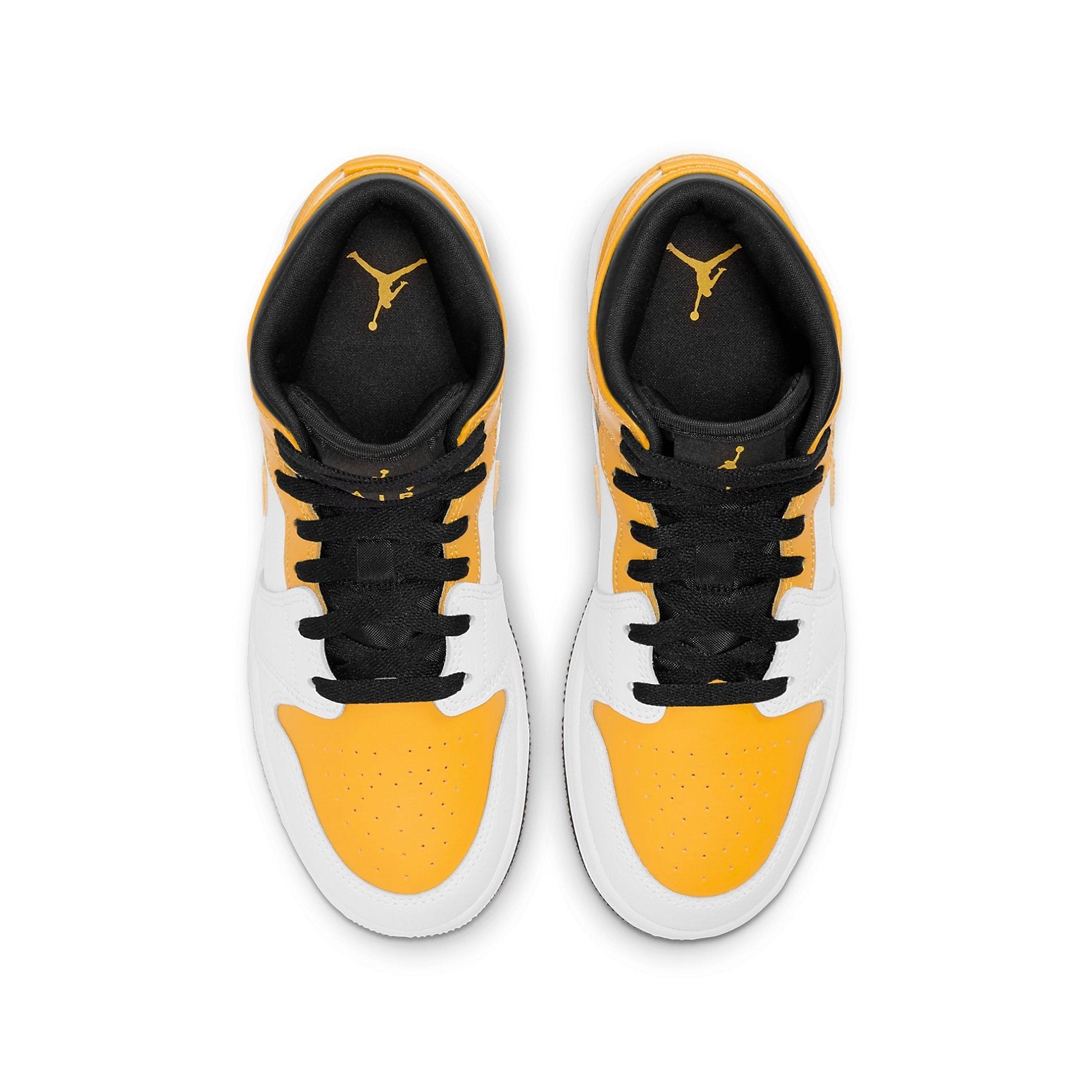 (GS) Air Jordan 1 Mid 'University Gold' 554725-170