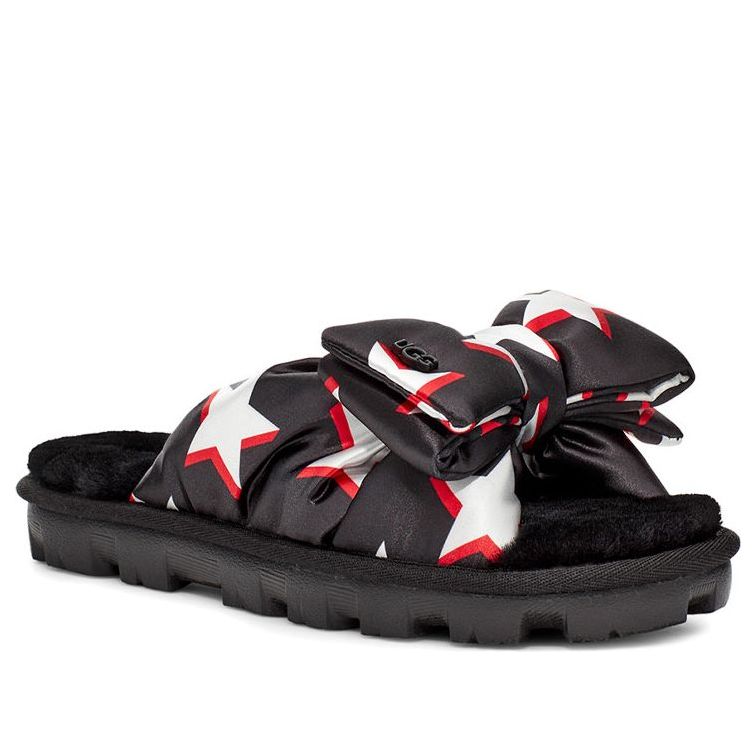 (WMNS) UGG Lushette Puffer 'Black Stars' 1111031-BSTRS