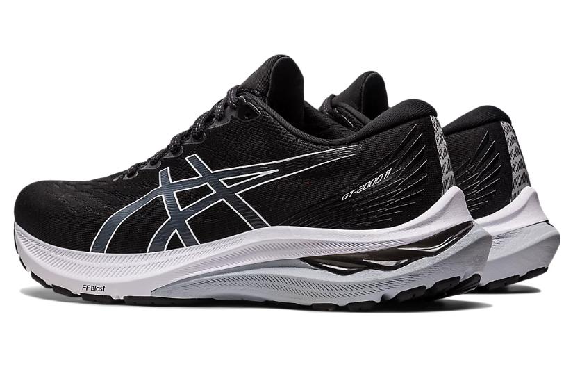 (WMNS) ASICS GT-2000 11 D Wide 'Black White' 1012B303-004