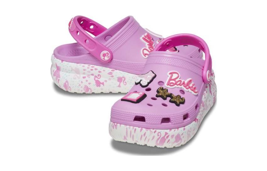 (GS) Crocs Cutie Crush Clog 'Barbie Taffy Pink' 208805-6SW
