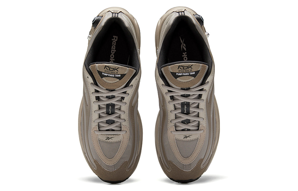 Reebok Premier Pump Paris Running Shoes Khaki G58044