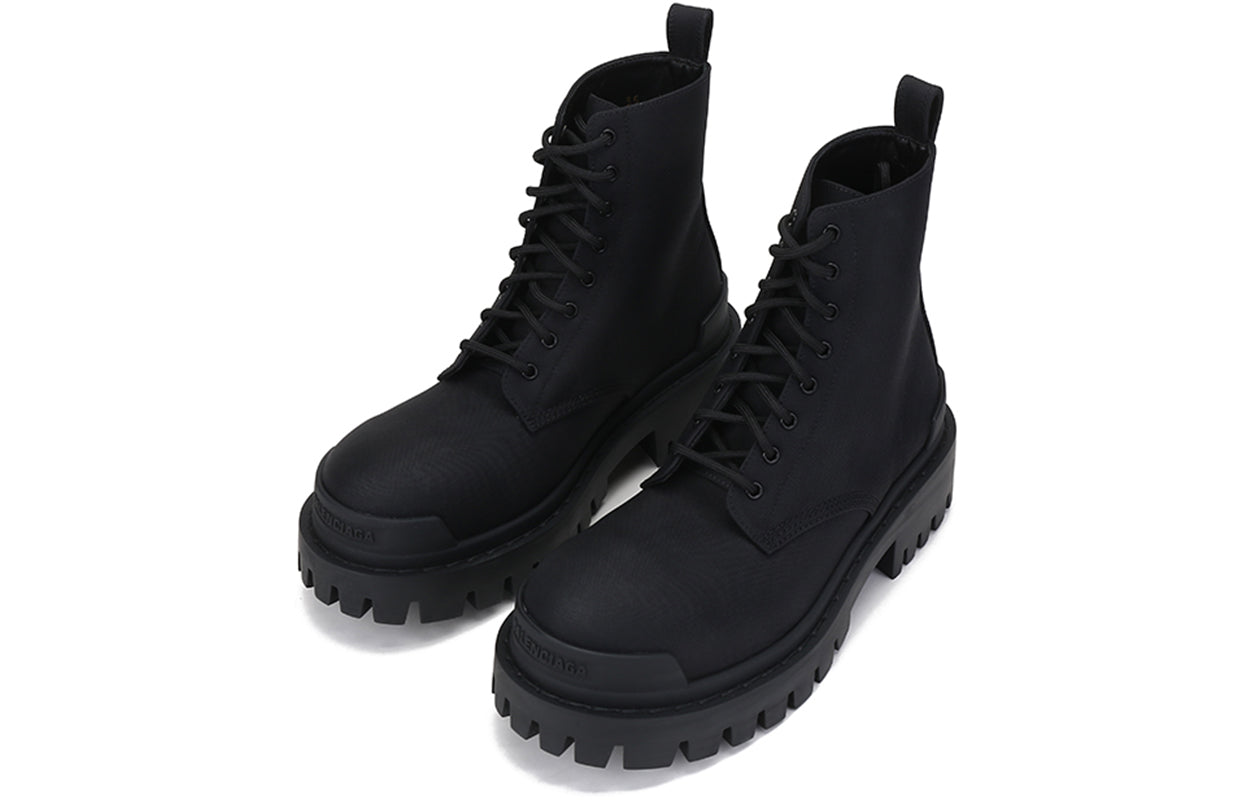 (WMNS) Balenciaga Strike 20mm Boot 'Black' 624835W2DY01000