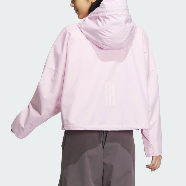 (WMNS) adidas City Escape Woven Jacket Asia Sizing 'Pink' JE8590