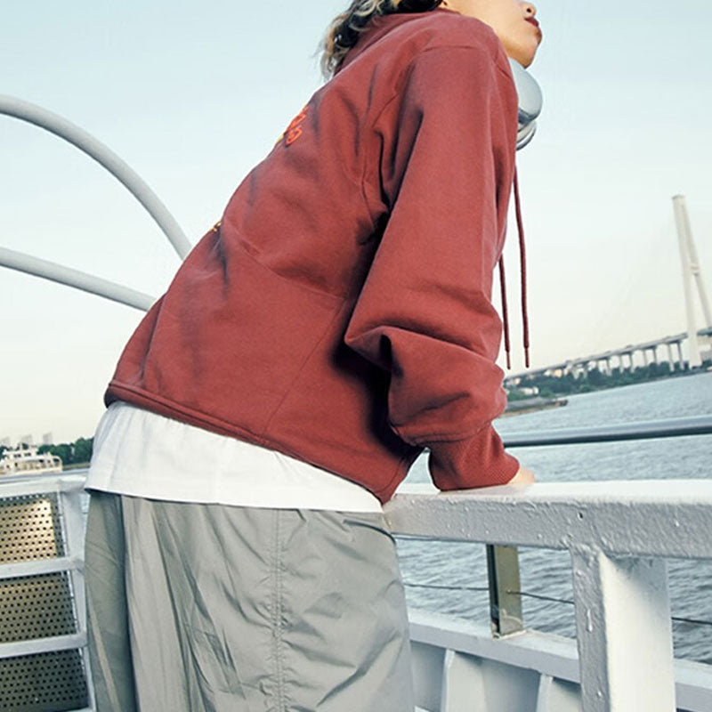 (WMNS) Vans x NUTTSH Friday Night Hoodie 'Red' VN000H0E1N0