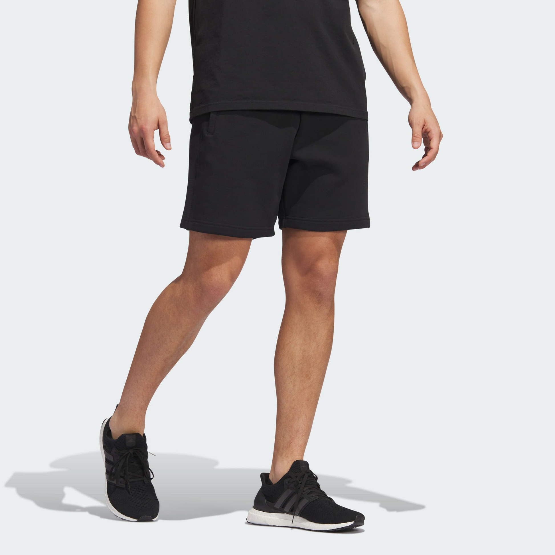 adidas All Szn Fleece Shorts 'Black' IK2129