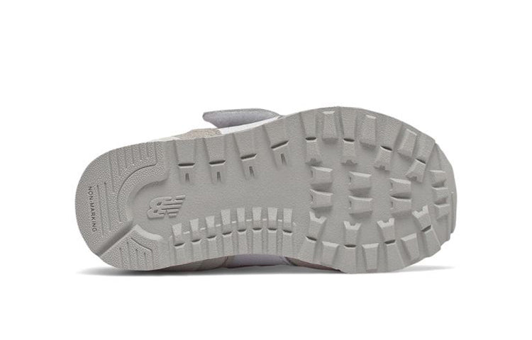 (TD) New Balance 574 Shoes Grey/Pink IV574FNG