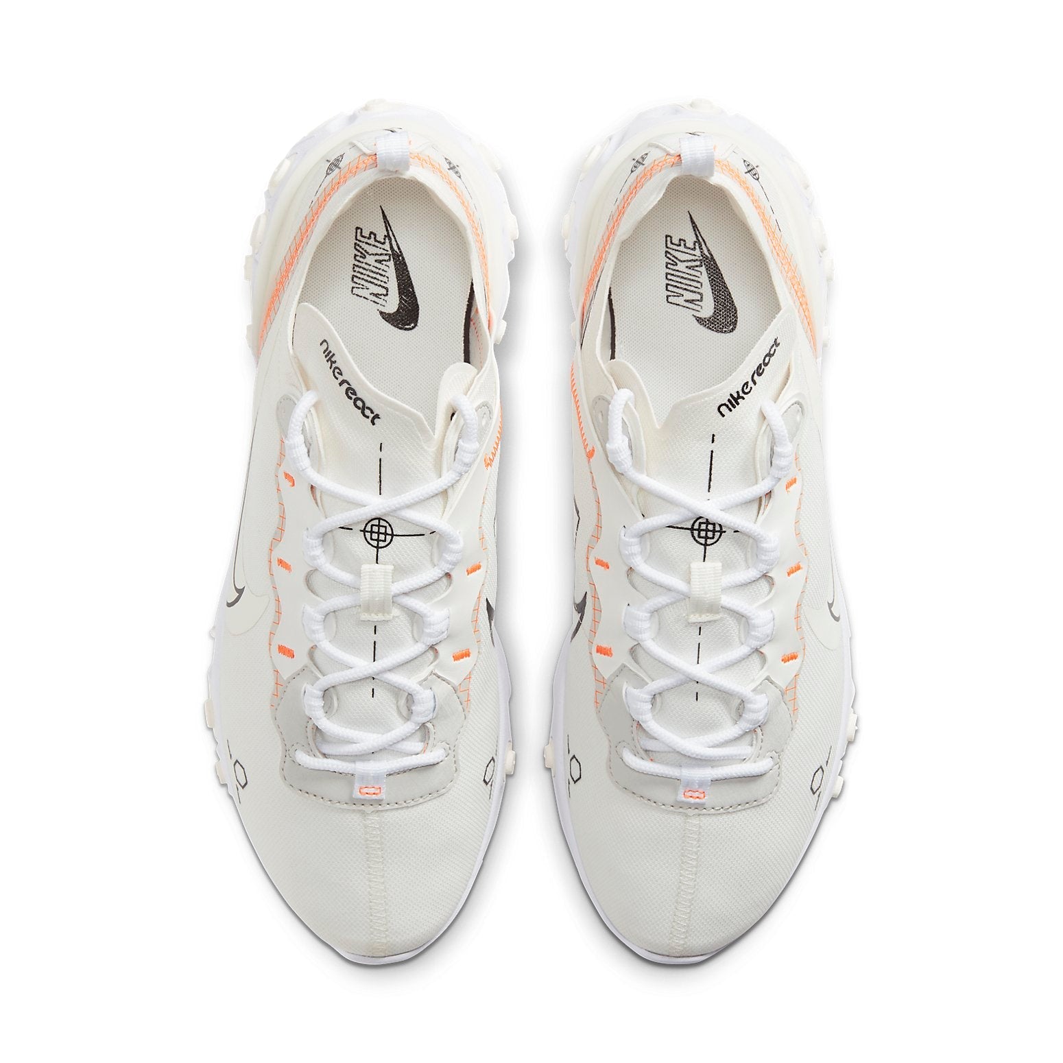 Nike React Element 55 'Light Bone Schematic' CU3009-102