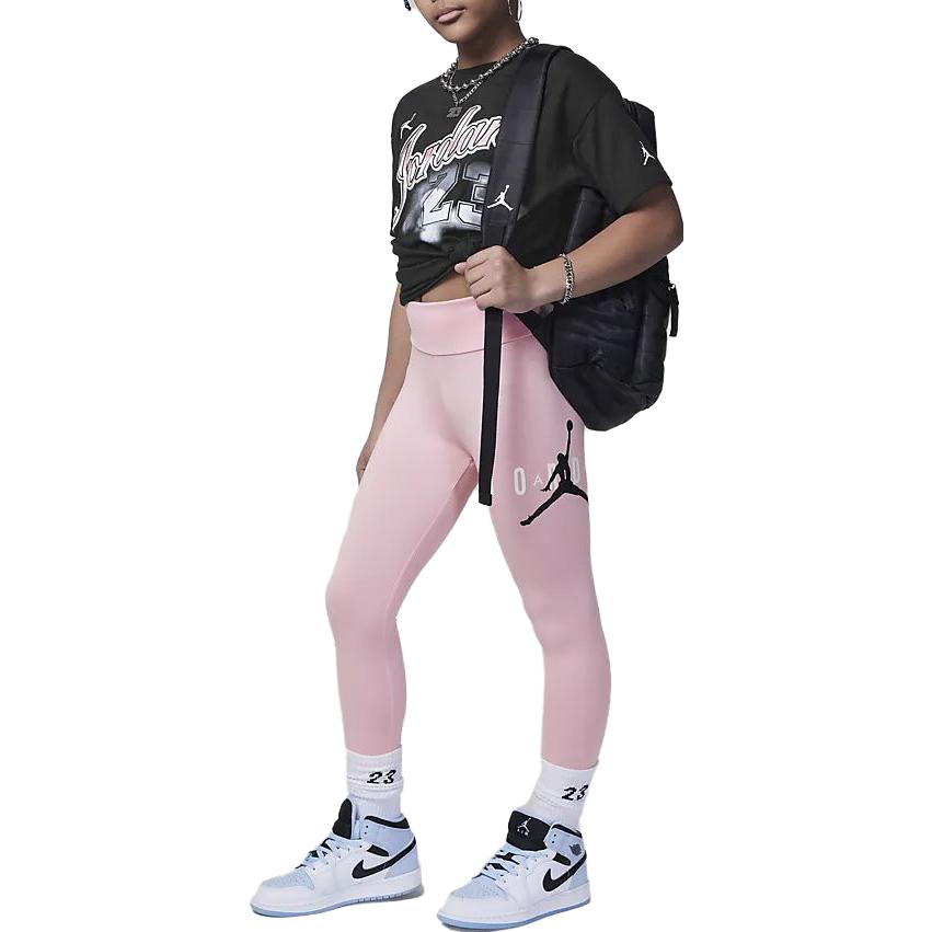 (GS) Air Jordan Jumpman Sustainable Leggings 'Pink' 45B913-A0W