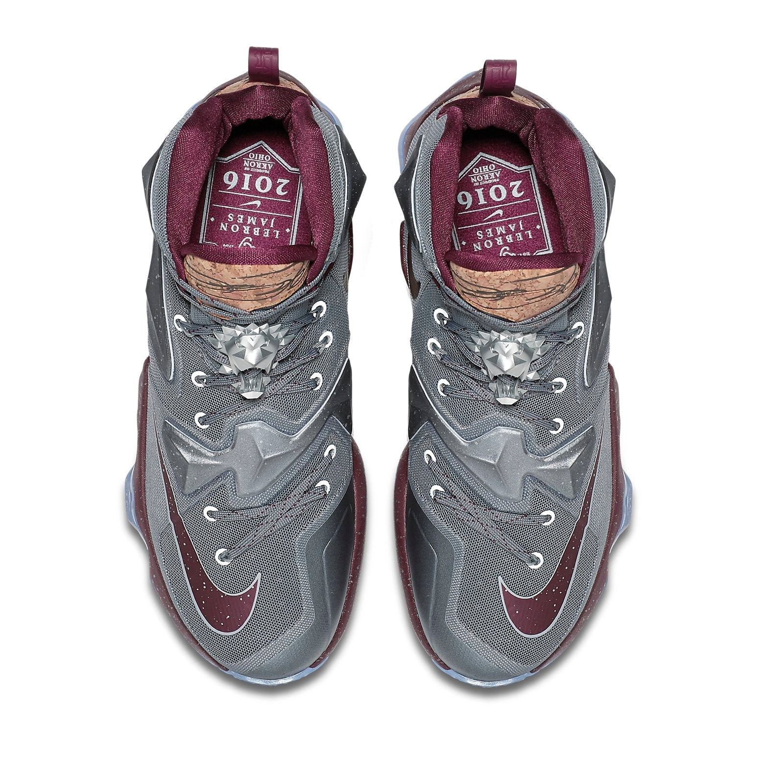 Nike LeBron 13 Opening Night 'Grey Red Goldsilver' 823301-060