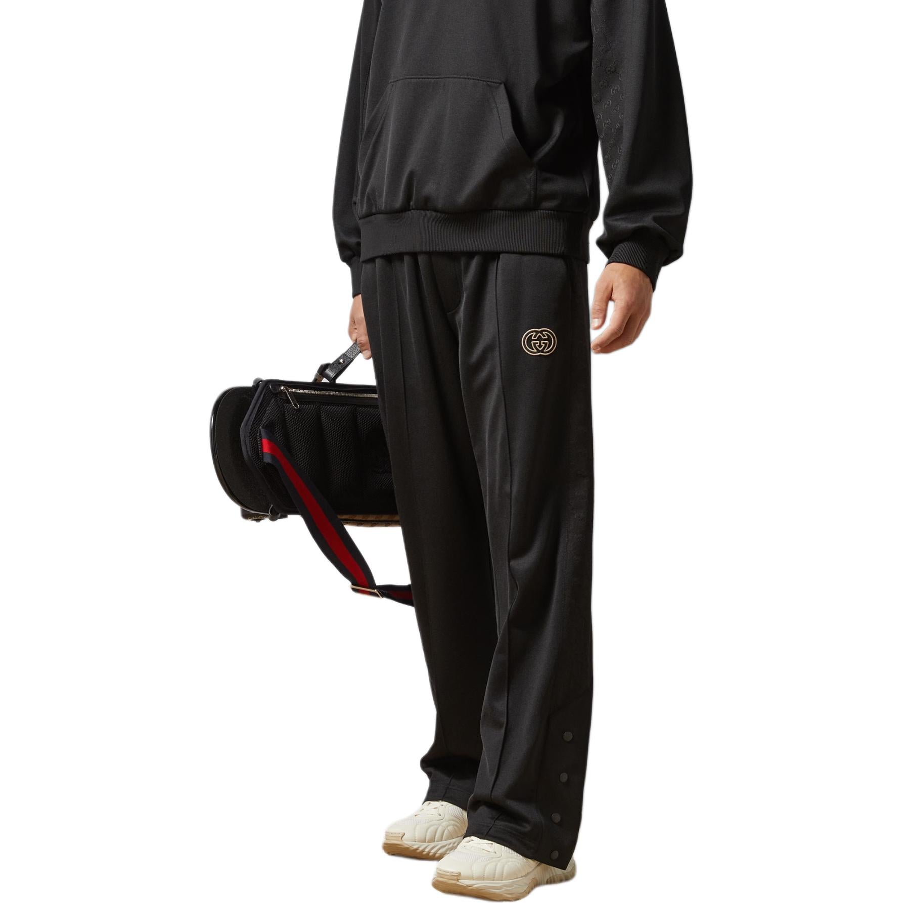 Gucci Technical Jersey Track Pant 'Black' 768619-XJF4A-1043