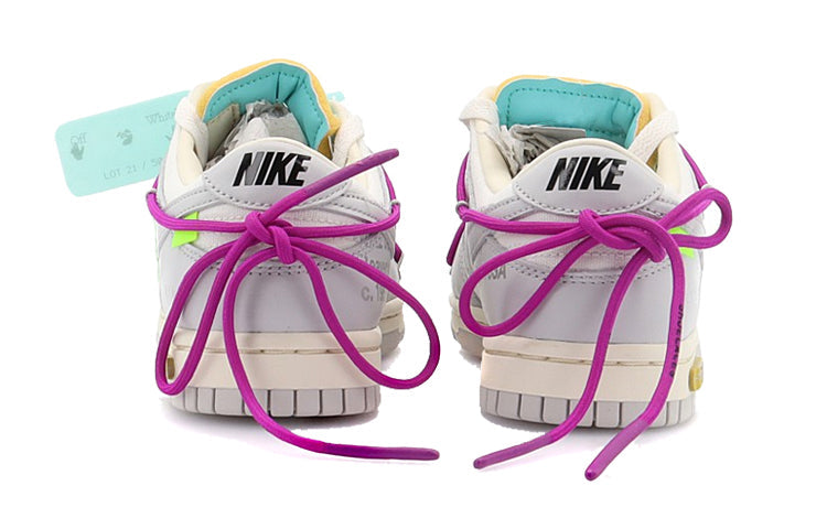 Nike x Off-White Dunk Low 'Lot 21 of 50' DM1602-100