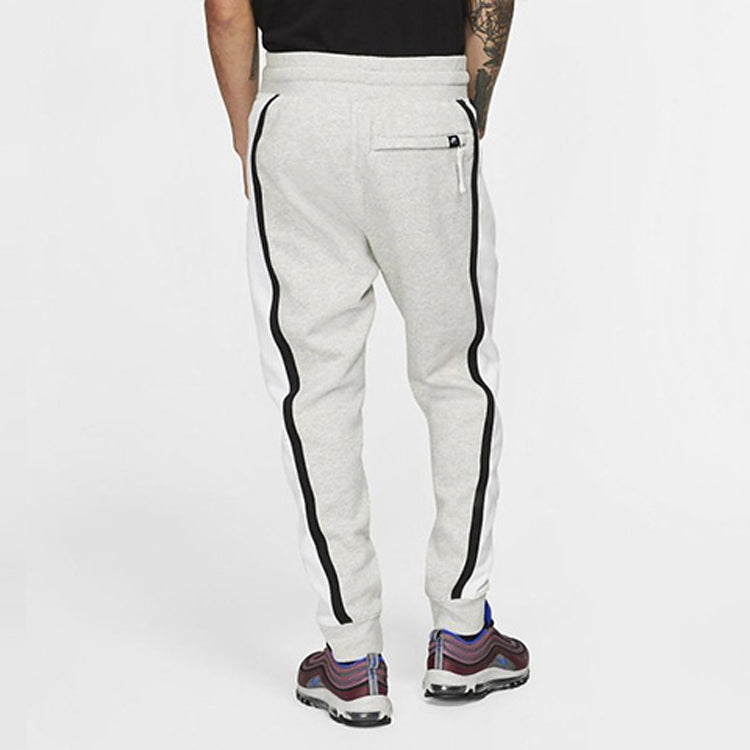 Nike Air Retro Loose Bundle Feet Fleece Lined Long Pants Gray BV5148-050