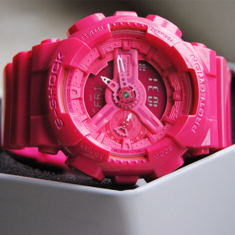 CASIO G-Shock Analog-Digital 'Pink' GMA-S110CC-4