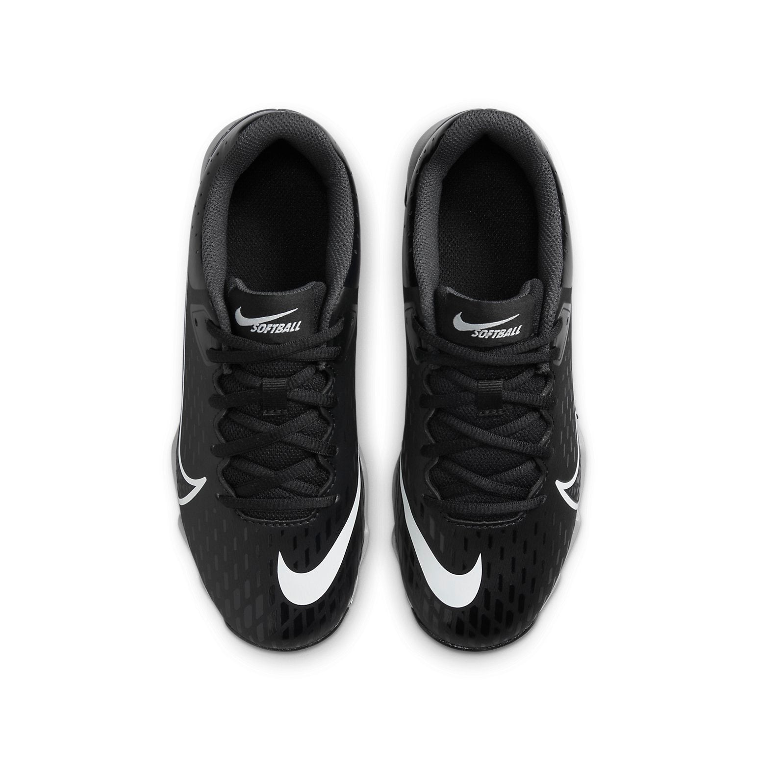 (GS) Nike Hyperdiamond 4 Keystone GG 'Black Dark Smoke Grey' CZ5919-010