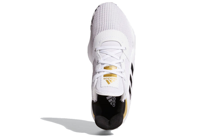 adidas Pro Bounce 2019 Low 'White Black Gold' EF0472