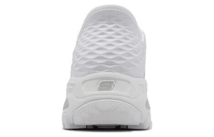 (WMNS) Skechers D'Lites 'White Silver' 150031-WSL
