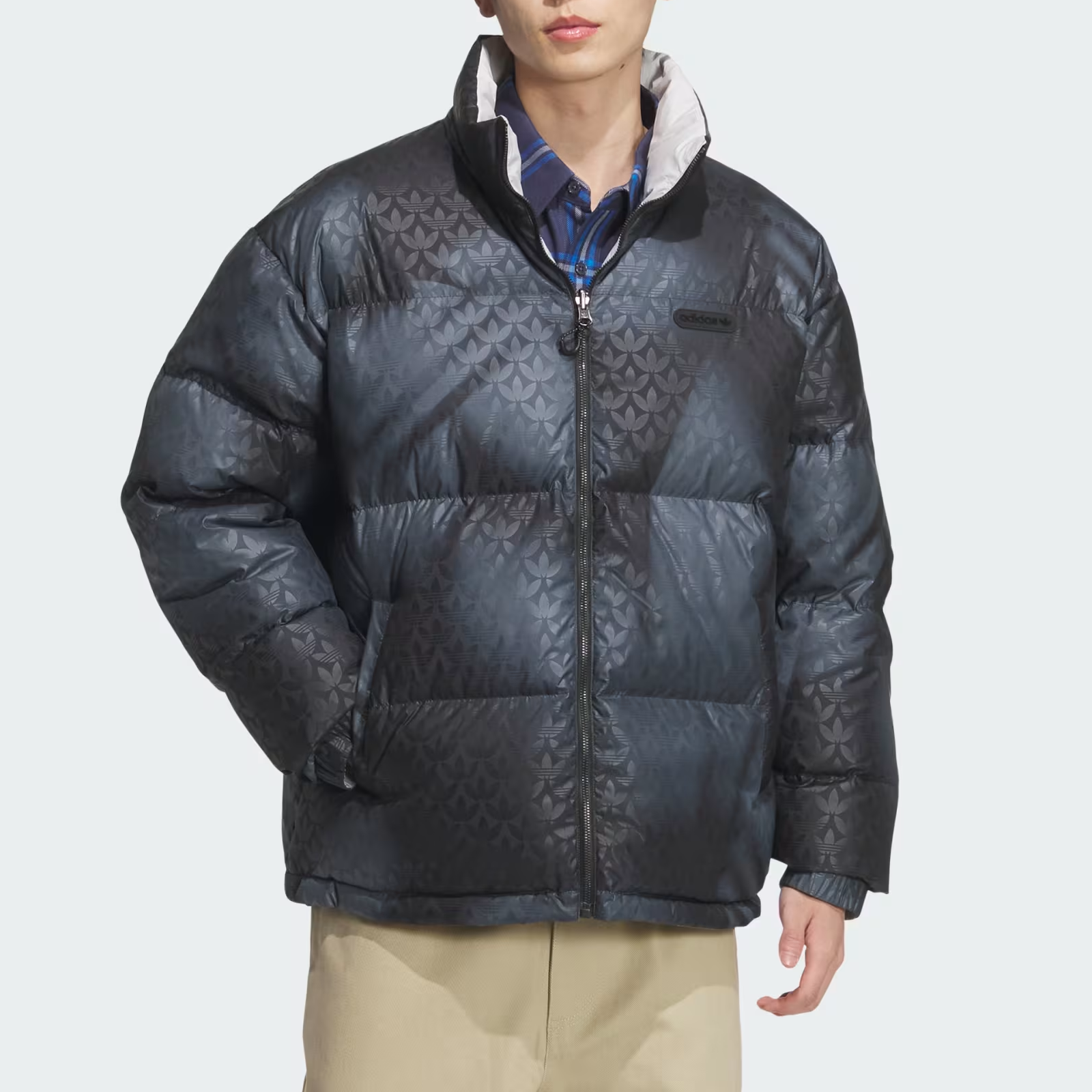 adidas Rev Down Jacket Asia Sizing 'Black Gresix' JD3746