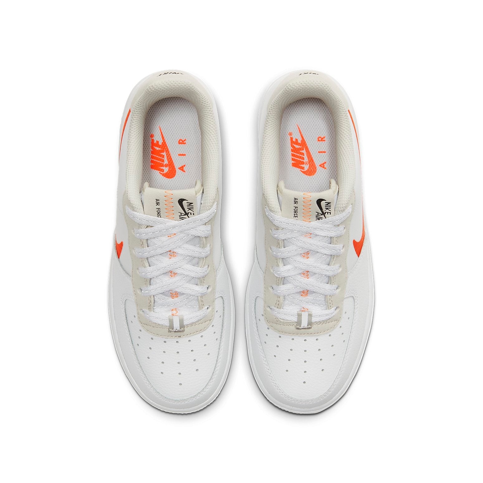(GS) Nike Air Force 1 LV8 3 'White Total Orange' CD7409-100