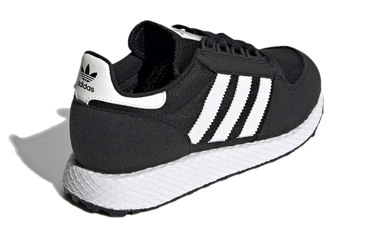 (GS) adidas originals Forest Grove J 'Black White' EE6557
