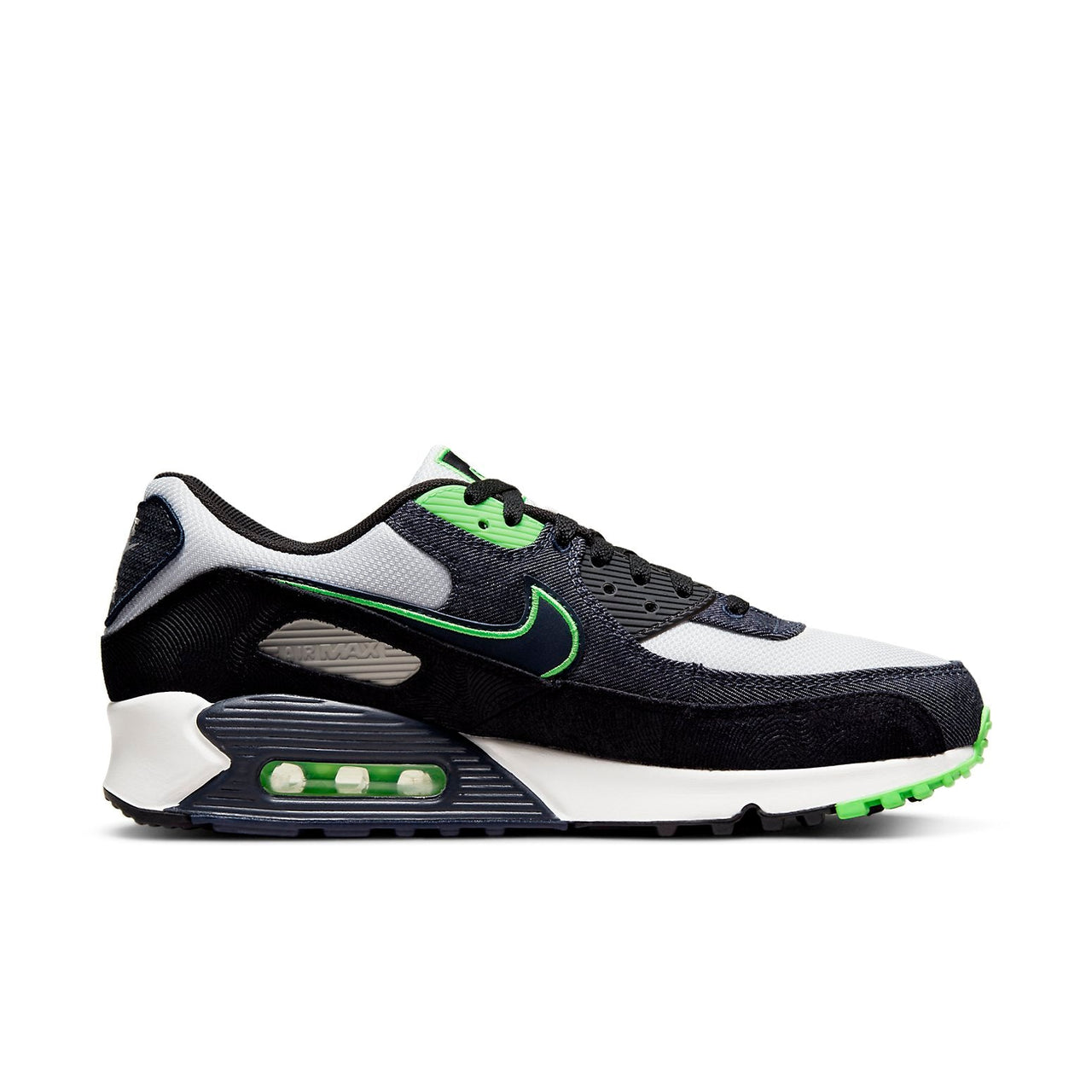 Nike Air Max 90 SE 'Black Scream Green' DN4155-001