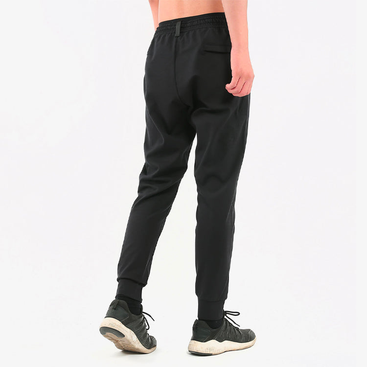 Men's Nike Knit Breathable Bundle Feet Lacing Sports Pants/Trousers/Joggers Black BV4453-010