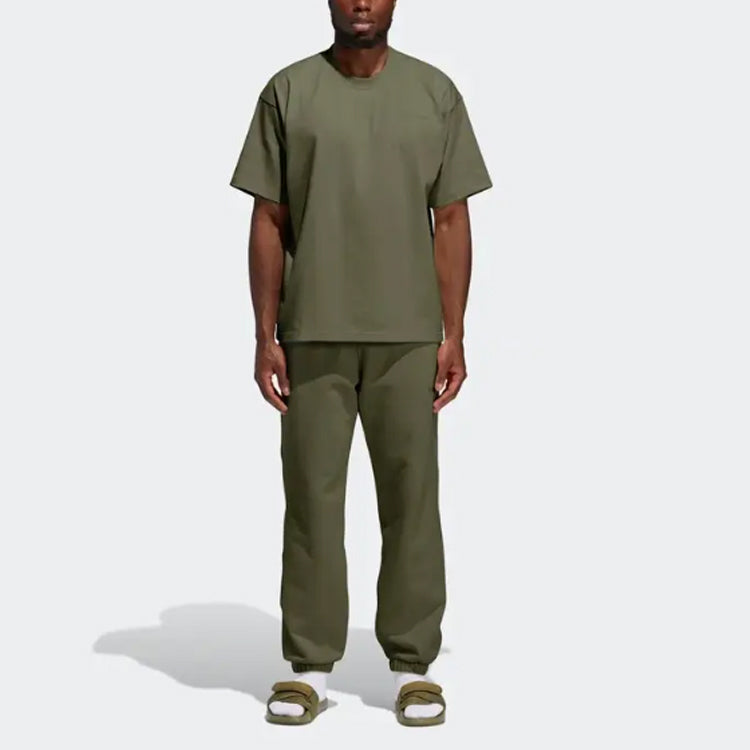 adidas x Pharrell Basic Sweatpant 'Green' GH4381