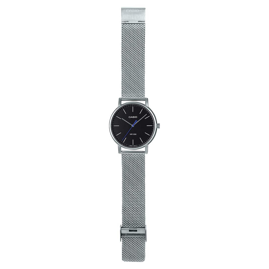 CASIO Quartz Waterproof Mens Silver Analog MTP-E171M-1EVDF