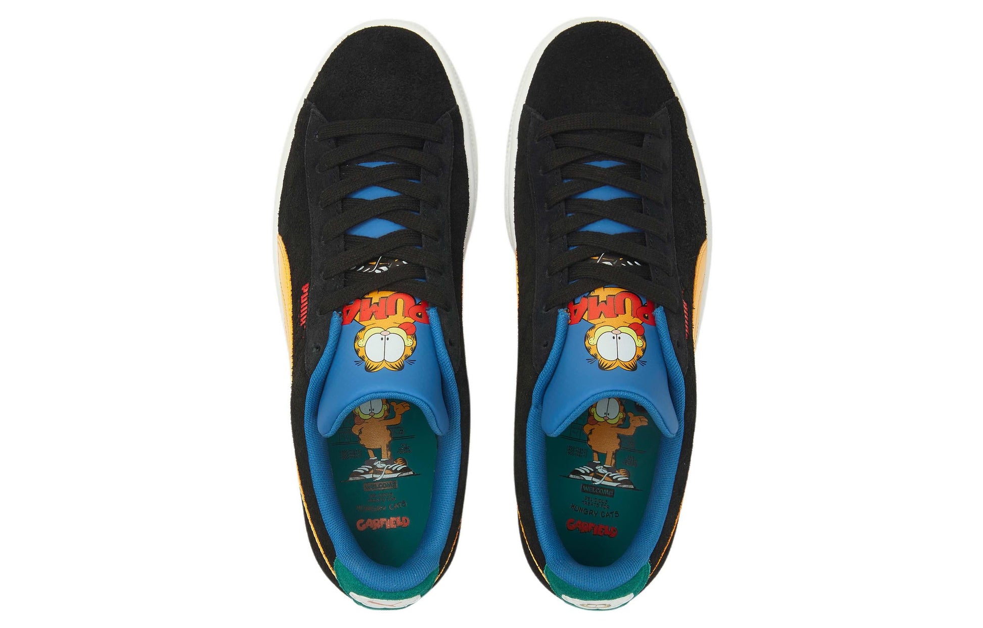 PUMA Garfield x Suede 'Hungry Garfield' 384182-01