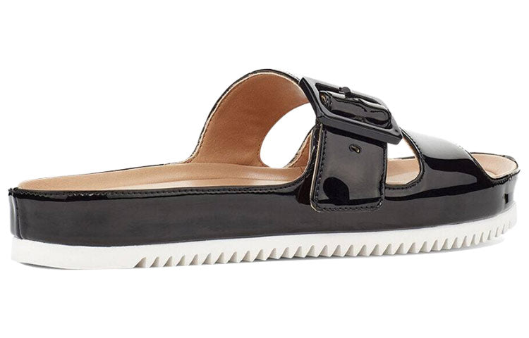 (WMNS) UGG Cooper Slide Black Slippers 1107909-BLK
