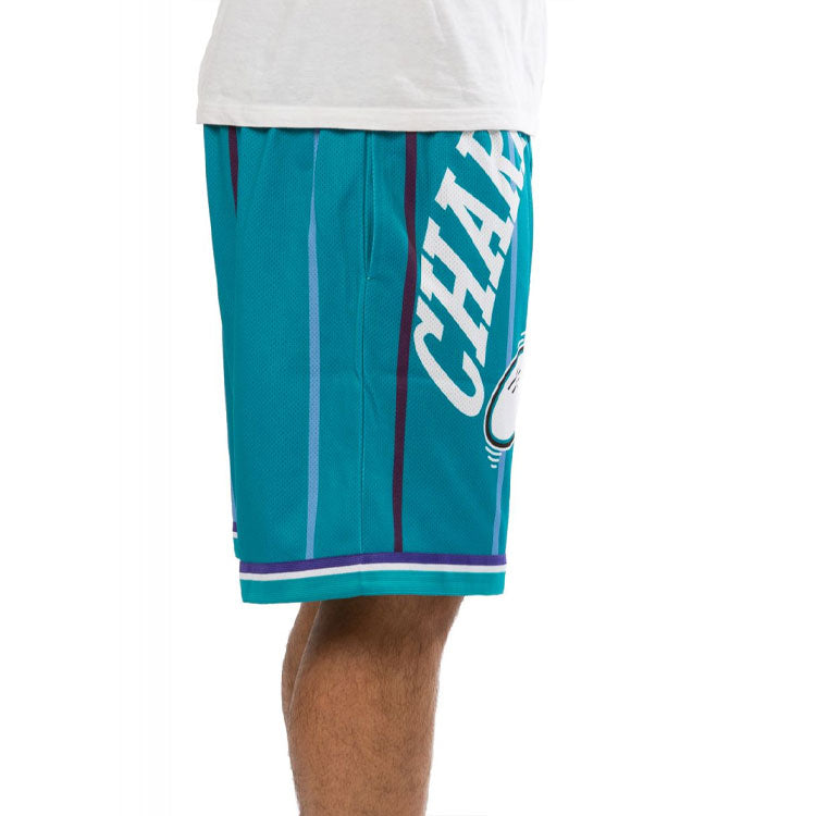 Mitchell & Ness x NBA Big Face Shorts 'Charlotte Hornets' SHORBW19147-CHOHRBL