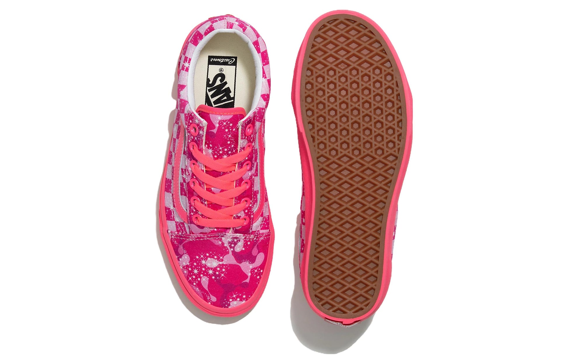 Vans Old Skool 'Pink Sparkle Swirl' VN0A3VC1443